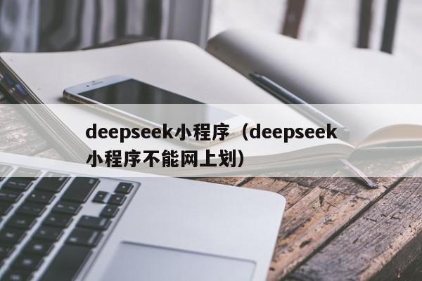 deepseek小程序（deepseek小程序不能网上划）