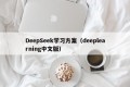 DeepSeek学习方案（deeplearning中文版）