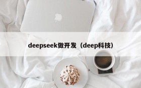 deepseek做开发（deep科技）