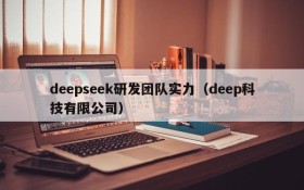 deepseek研发团队实力（deep科技有限公司）