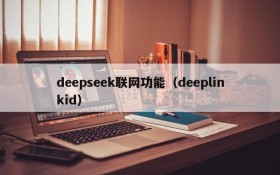 deepseek联网功能（deeplinkid）