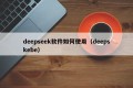 deepseek软件如何使用（deepskebe）