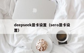 deepseek显卡设置（sero显卡设置）