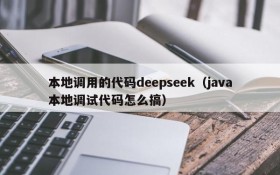 本地调用的代码deepseek(java本地调试代码怎么搞)