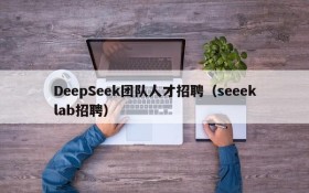 DeepSeek团队人才招聘（seeeklab招聘）