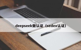 deepseek做认证（sedex认证）