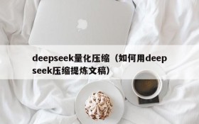deepseek量化压缩（如何用deepseek压缩提炼文稿）