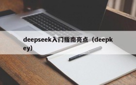 deepseek入门指南亮点（deepkey）