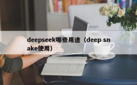 deepseek哪些用途（deep snake使用）