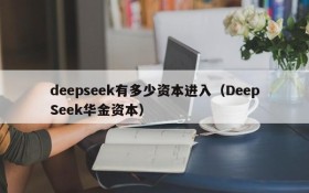deepseek有多少资本进入(DeepSeek华金资本)