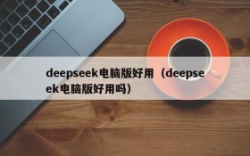 deepseek电脑版好用（deepseek电脑版好用吗）