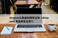 deepseek发送的频率过快（deepseek发送频率过快?）