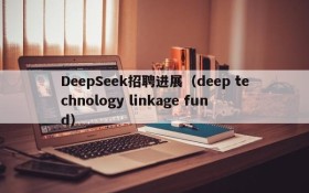 DeepSeek招聘进展（deep technology linkage fund）