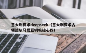 意大利要求deepseek（意大利要求占领达尔马提亚钢铁雄心四）