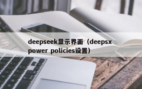 deepseek显示界面（deepsx power policies设置）