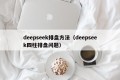 deepseek排盘方法（deepseek四柱排盘问题）