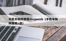 手机中如何使用deepseek(手机中如何使用u盘)