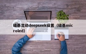 硅基流动deepseek设置(硅基microled)