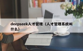 deepseek人才管理（人才管理系统叫什么）