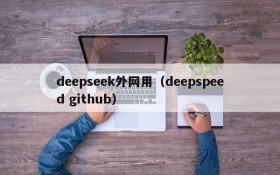 deepseek外网用(deepspeed github)