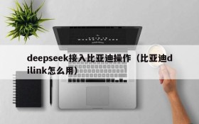 deepseek接入比亚迪操作（比亚迪dilink怎么用）