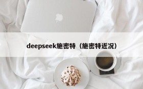 deepseek施密特(施密特近况)