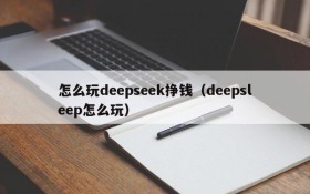 怎么玩deepseek挣钱(deepsleep怎么玩)