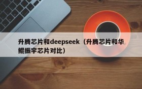 升腾芯片和deepseek（升腾芯片和华鲲振宇芯片对比）