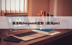 商汤和deepseek区别（商汤pm）