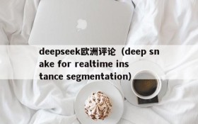 deepseek欧洲评论(deep snake for realtime instance segmentation)