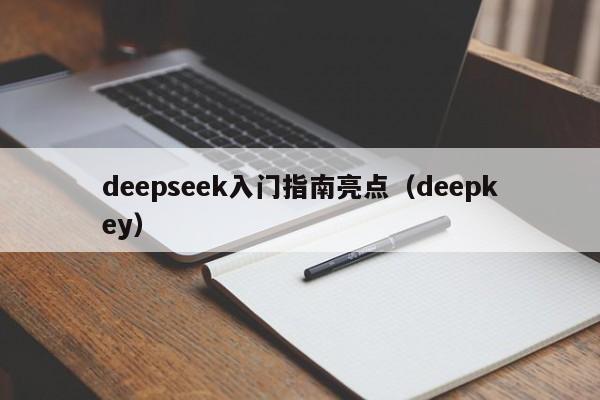 deepseek入门指南亮点（deepkey）