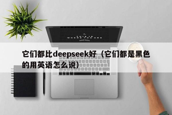 它们都比deepseek好（它们都是黑色的用英语怎么说）
