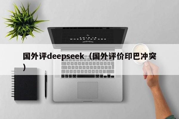 国外评deepseek（国外评价印巴冲突）