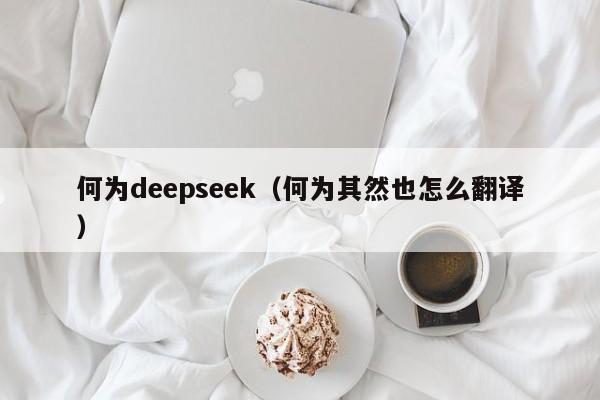 何为deepseek（何为其然也怎么翻译）