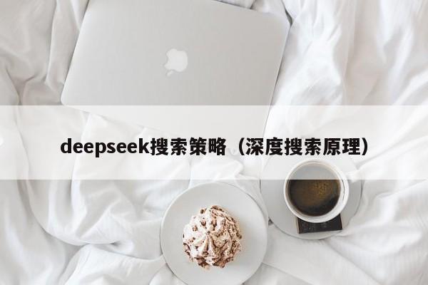 deepseek搜索策略（深度搜索原理）